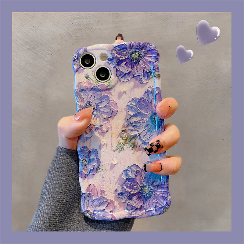 Oil Painting Rose iPhone Case