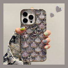 Load image into Gallery viewer, Colorful Mermaid Scale iPhone Case
