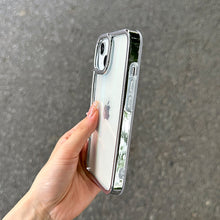 Load image into Gallery viewer, Ins Laser Plating Transparent iPhone Case
