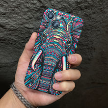 Load image into Gallery viewer, Luminous Animal Totem iPhone Case
