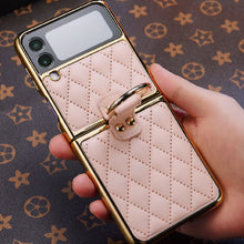 Load image into Gallery viewer, Creative Electroplating Diamond Protective Cover For Samsung Galaxy Z Flip 3 5G pphonecover
