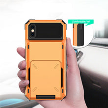 Load image into Gallery viewer, Wallet ID Slot Credit Card Holder Case For iPhone 13 12 11 Pro Max XS XR 7 8 Plus SE 2020 pphonecover
