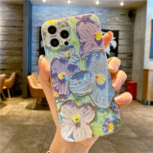 Load image into Gallery viewer, Ins Hot Oil Painting Flower Samsung/iPhone Case
