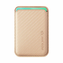 Load image into Gallery viewer, Fiber Pattern Magnetic Card Holder For iPhone Samsung pphonecover
