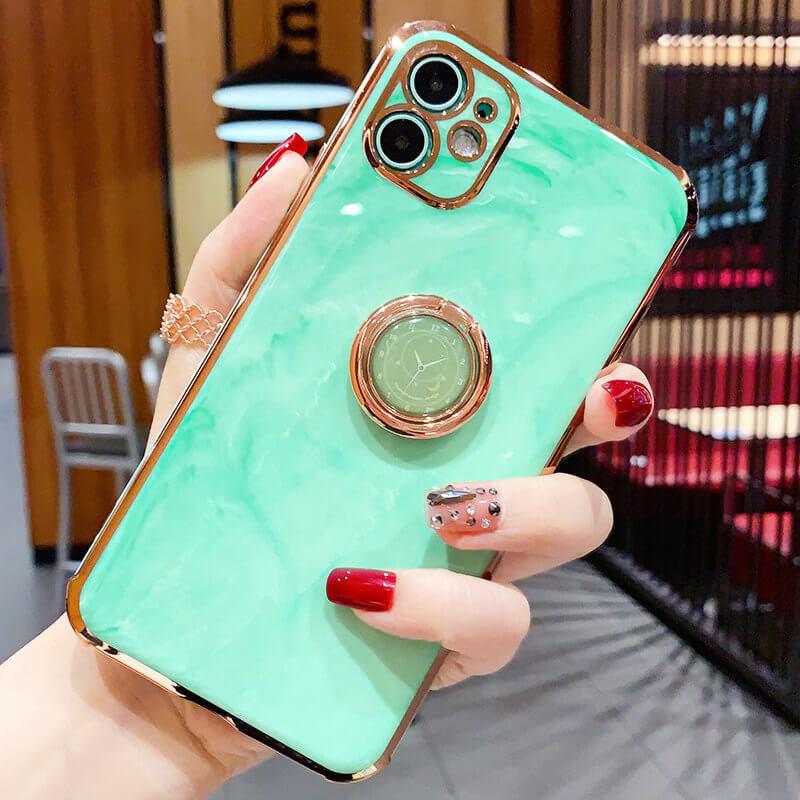 2021 Ins Marble Pattern Camera All-inclusive Case for iPhone pphonecover