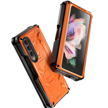 Load image into Gallery viewer, Newest Double-Cover Fold Mecha all-inclusive Rugged Phone Case For Galaxy Z Fold4 Fold3 pphonecover
