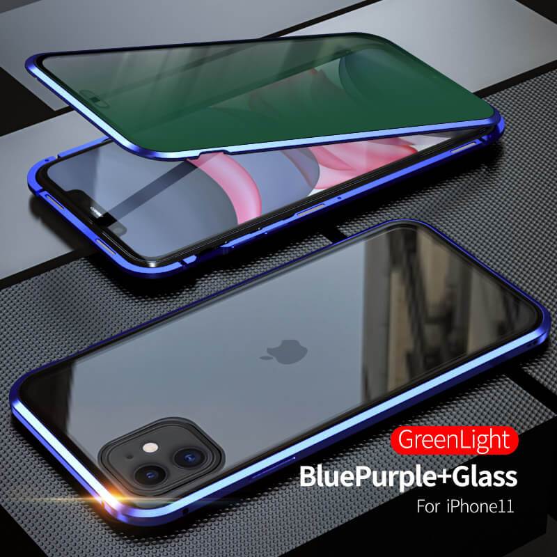 2021 Double-Sided Protection Anti-Peep Tempered Glass Cover For iPhone 11 Series pphonecover