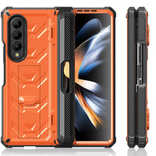 Load image into Gallery viewer, Newest Double-Cover Fold Mecha all-inclusive Rugged Phone Case For Galaxy Z Fold4 Fold3 pphonecover
