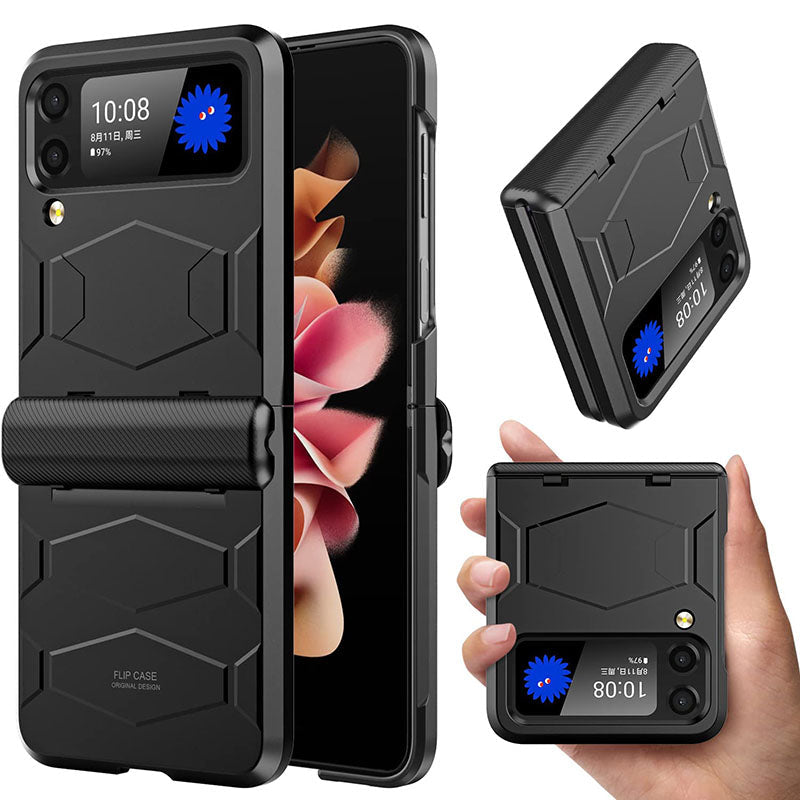 Armor Shockproof Hinge Protective Case Compatible for Samsung Galaxy Z Flip 3 5G pphonecover