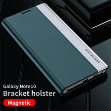 Load image into Gallery viewer, Samsung Galaxy Flip Case Luxury Magnetic Leather Kickstand Shockproof Cover pphonecover
