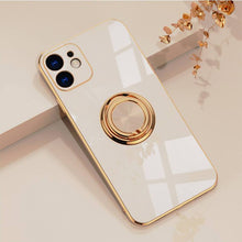 Load image into Gallery viewer, 2021 Original Silicone Cover For iPhone 12 12 Pro Cover Case For iPhone 12 mini 11 Pro Max luxury Plating Phone Case for iPhone11 Max pphonecover

