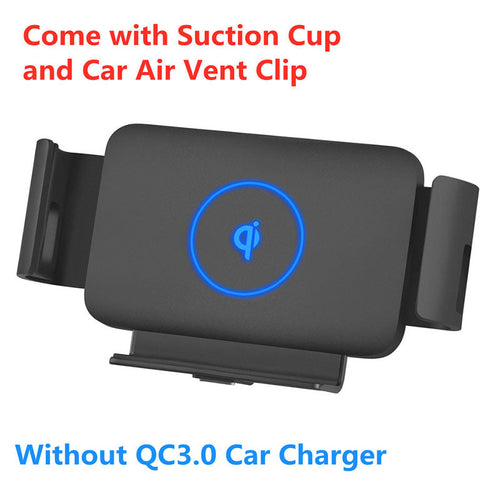 Automatic Clamping Car Wireless Charger for Samsung Galaxy Z Fold 3 2 Note20 S20 iPhone 12 11 13 Max Air Vent Mount Phone Holder pphonecover