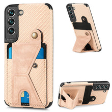 Load image into Gallery viewer, Fiber Pattern Camera All-inclusive Protective Case With Stand For Samsung pphonecover
