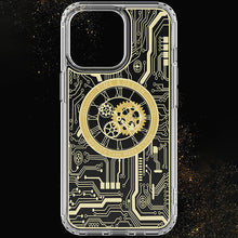Load image into Gallery viewer, Cyberpunk Style Electroplating Magnetic Protective Case For iPhone pphonecover
