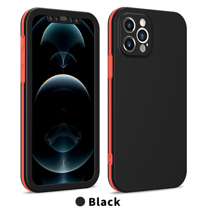 360 Full Protective Shockproof Soft Silicone Case For iPhone 13 12 11 Pro Max XS XR 7 8 Plus SE 2020 pphonecover