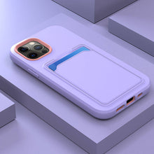 Load image into Gallery viewer, 2021 Fashion Silicone Protective Cover With Card Slot For iPhone pphonecover
