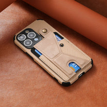 Load image into Gallery viewer, Fiber Pattern Camera All-inclusive Protective Case With Stand For iPhone pphonecover
