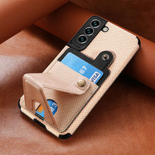 Load image into Gallery viewer, Fiber Pattern Camera All-inclusive Protective Case With Stand For Samsung pphonecover
