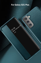Load image into Gallery viewer, Luxury Leather Smart View Flip Magnetic Kickstand Shockproof Cover For Samsung pphonecover
