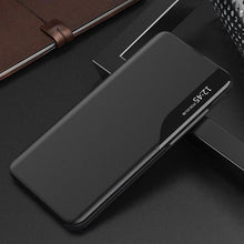 Load image into Gallery viewer, 2022 Samsung Galaxy Smart View Flip Case Luxury Magnetic Leather Kickstand Window Shockproof Cover pphonecover
