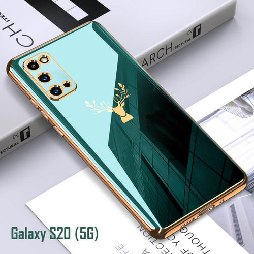 2021 Luxury Plating Deer Pattern Phone Case For Samsung S20 Series(BUY 2 ONLY $25.98🔥) pphonecover