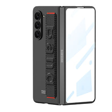 Load image into Gallery viewer, Ultra-Slim Samsung Galaxy Z Fold 5 Case with Front Screen Tempered Glass Protector &amp; Wrist Band
