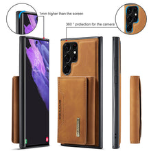 Load image into Gallery viewer, Luxury Magnetic Leather All-inclusive Protective Cover With Card Holder For Samsung Galaxy pphonecover
