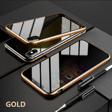 Load image into Gallery viewer, 2021 Double-Sided Protection Anti-Peep Tempered Glass Cover For iPhone XS Max/XS/X/XR pphonecover
