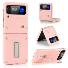 Load image into Gallery viewer, Drop Tested Cover With Kickstand Protective Cover for Samsung Galaxy Z Flip 3 5G pphonecover

