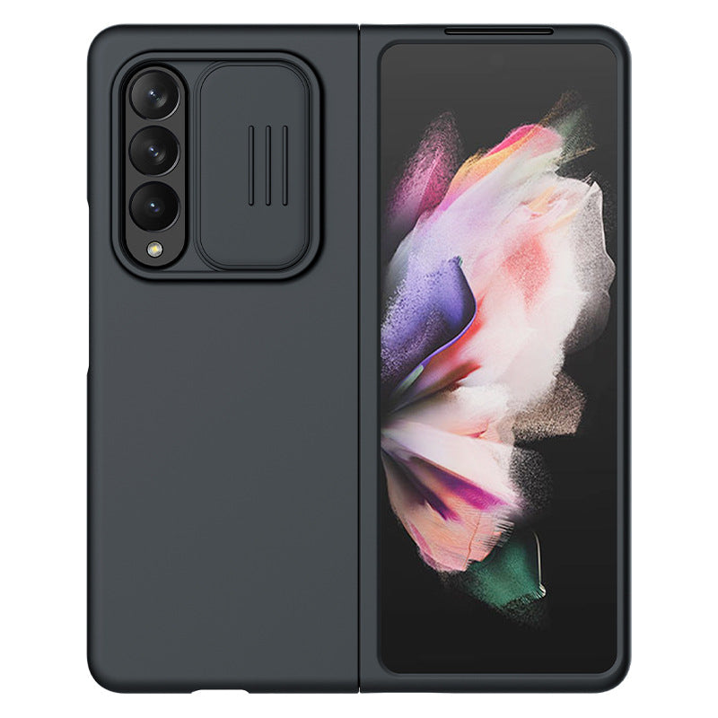 Liquid Silicone Samsung Galaxy Z Fold4 5G Case With Camera Lens Protector pphonecover