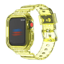 Load image into Gallery viewer, Luxury Transparent Case Strap For Apple Watch Series
