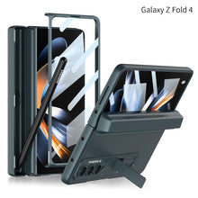 Load image into Gallery viewer, NEWEST Magnetic Folding Full Wrap Protective Pen Case With Back Screen Glass Hinge Holder Phone Cover For Samsung Galaxy Z Fold3 Fold4 5G pphonecover
