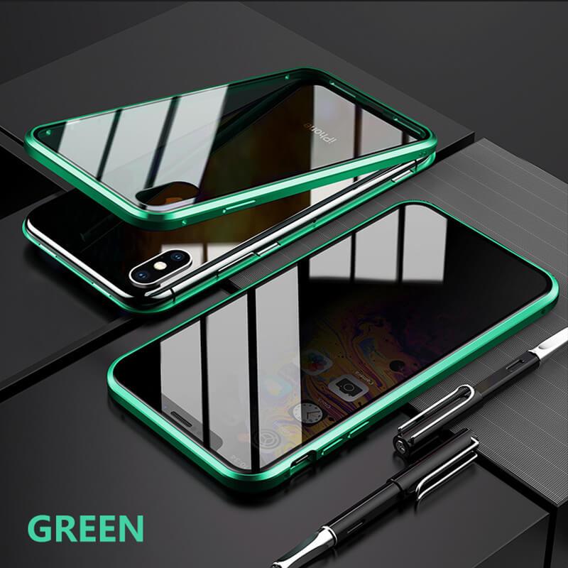 2021 Double-Sided Protection Anti-Peep Tempered Glass Cover For iPhone XS Max/XS/X/XR pphonecover