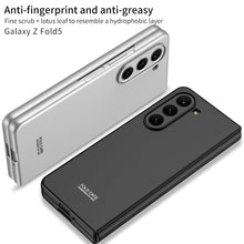 Load image into Gallery viewer, Electroplated Slim Samsung Galaxy Z Fold 5 Case with Front Screen Tempered Glass Protector
