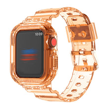 Load image into Gallery viewer, Luxury Transparent Case Strap For Apple Watch Series
