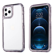 Load image into Gallery viewer, Transparent Bumper Case for iPhone 12 11 13 Pro X XS XR Max 7 8 Plus SE 2020 Candy Color Shockproof Drop Protection Soft Cover pphonecover
