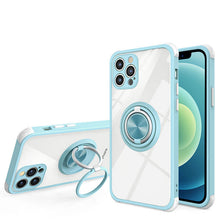 Load image into Gallery viewer, Creative Double Ring Bracket Four-corner Anti-fall Cover For iPhone pphonecover
