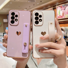 Load image into Gallery viewer, Luxury Electroplating Protective Phone Case With Stand Holder For Samsung pphonecover
