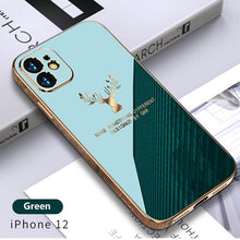 Load image into Gallery viewer, 2021 Deer Pattern Camera All-inclusive Electroplating Process Case For iPhone pphonecover
