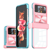 Load image into Gallery viewer, Anti-Slip Clear Acrylic Case for Samsung Galaxy Z Flip4 5G pphonecover
