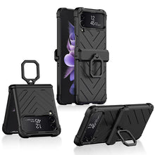 Load image into Gallery viewer, Magnetic Armor Ring Holder Case For Samsung Galaxy Z Flip3 5G pphonecover
