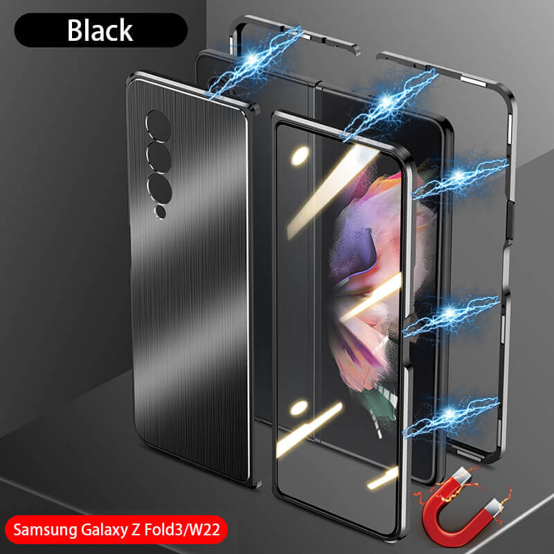 2022 Samsung Magnetic Double-Sided Protection Tempered Glass Phone Case pphonecover