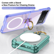 Load image into Gallery viewer, Samsung Galaxy Z Flip3 Flip4 Magnetic MagSafe Airbag Anti-fall Wireless Charging Phone Case pphonecover
