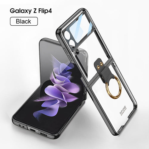 Phantom Plating Anti-Drop Case For Samsung Galaxy Z Flip3 Flip4 pphonecover