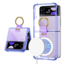 Load image into Gallery viewer, Samsung Galaxy Z Flip3 Flip4 Magnetic MagSafe Airbag Anti-fall Wireless Charging Phone Case pphonecover
