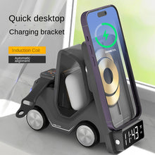 Load image into Gallery viewer, Universal Multifunction QI 3 in 1 Magnetic Wireless Charger For iPhone

