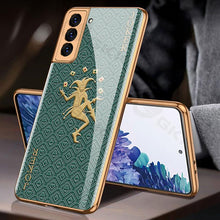Load image into Gallery viewer, 2021 Fashion Plating Pattern Camera All-inclusive Electroplating Process Case For Samsung S21 S21 Plus S21 Ultra pphonecover
