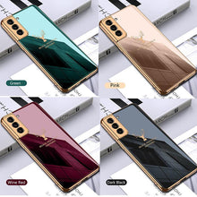 Load image into Gallery viewer, FLASH⚡SALE I 2021 Luxury Deer Pattern Camera All-inclusive Electroplating Process Case For Samsung S21 S21 Plus S21 Ultra pphonecover
