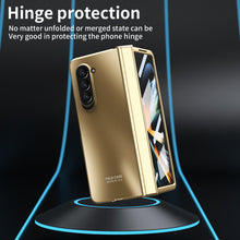 Load image into Gallery viewer, Magnetic Hinge Anti-fall Protective Phone Case With Back Screen Protector Film For Samsung Galaxy Z Fold 5/4/3/2
