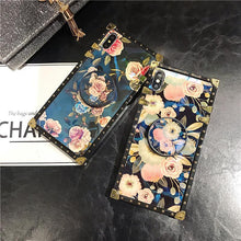 Load image into Gallery viewer, Stylish French Style Flower Popsocket Huawei Samsung iPhone Case pphonecover
